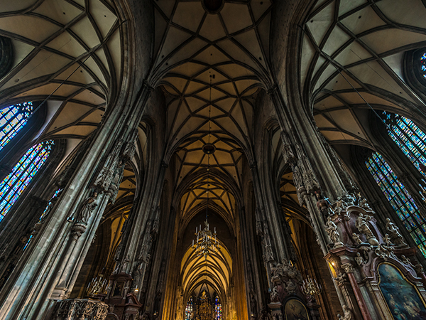 Innenaufnahme der Kathedrale